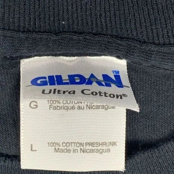 Peter Pan Beware Of The Hook T-Shirt Black Size Large Vintage - Picture 3 of 8